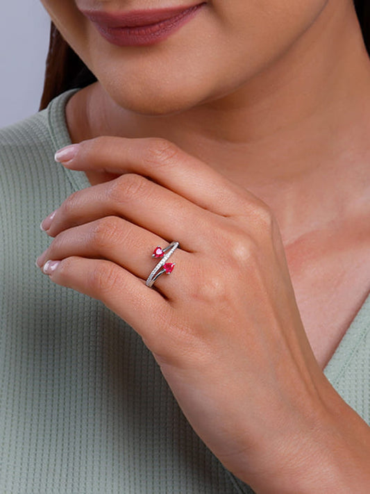 Silver Love Me Ring