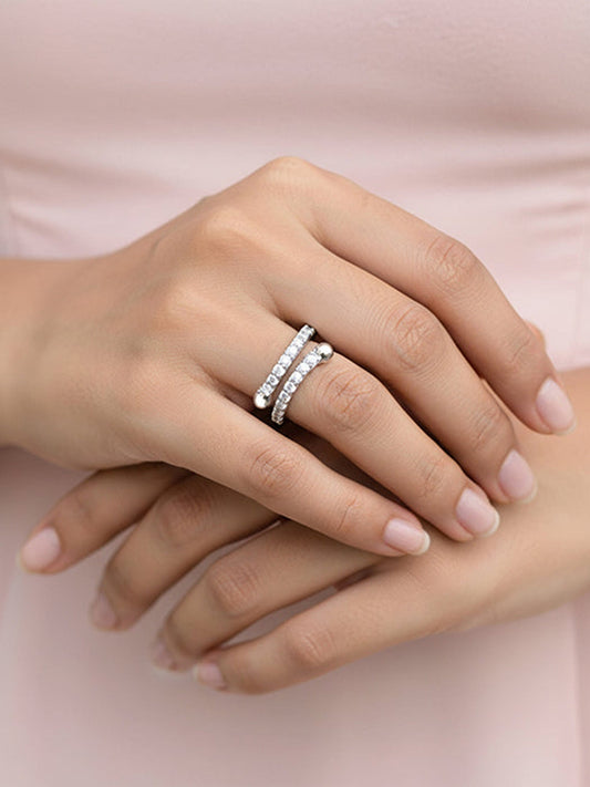 Silver Classic Layer Ring
