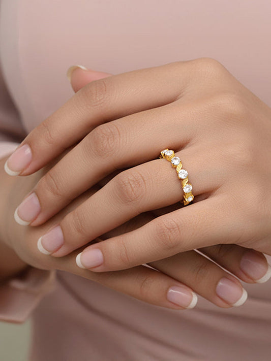 Golden Gracious Glow Ring