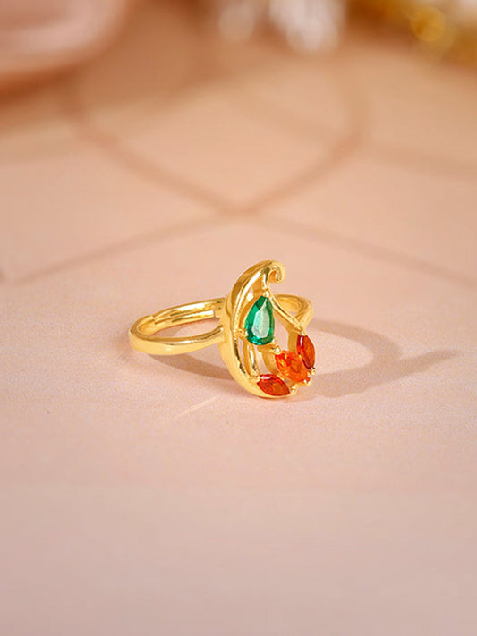 Golden Parvati Ring