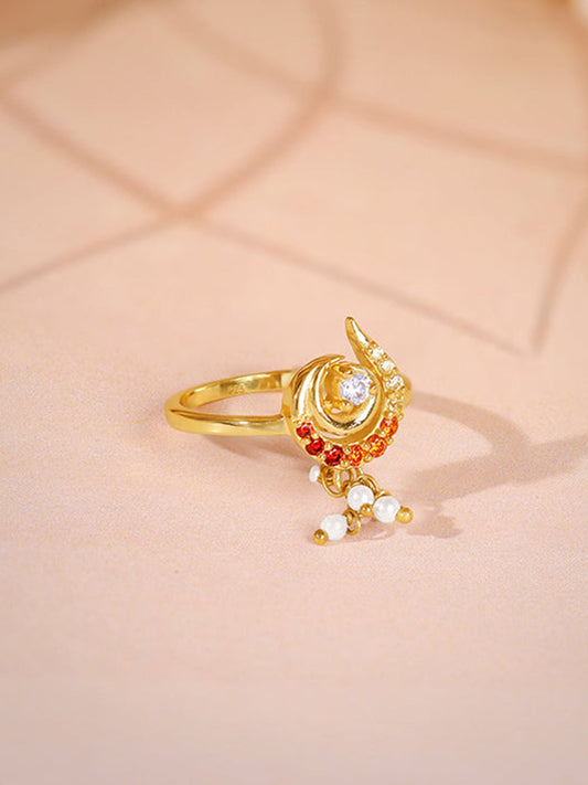 Golden Ambika Ring