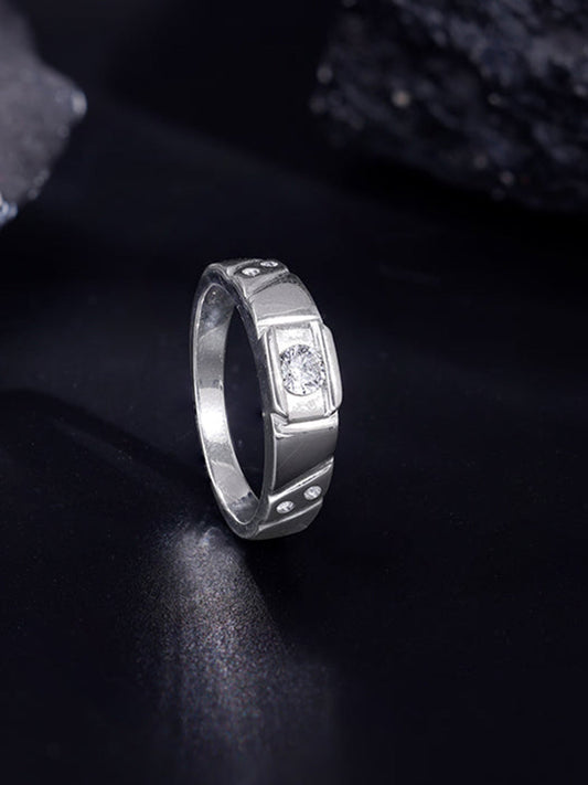 Silver Rockstar Ring For Him