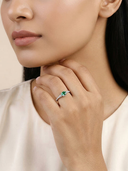Silver Victoria Ring (Size 12)