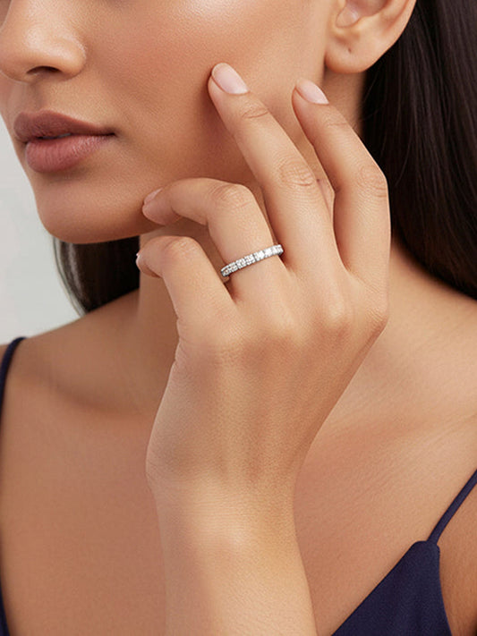 Silver Eternity Ring