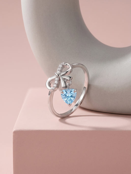 Silver Only Us Ring