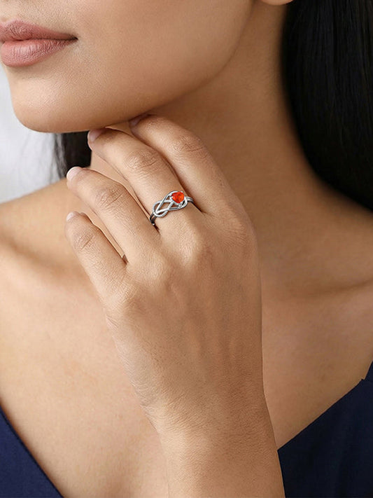 Silver Silent Vows Ring