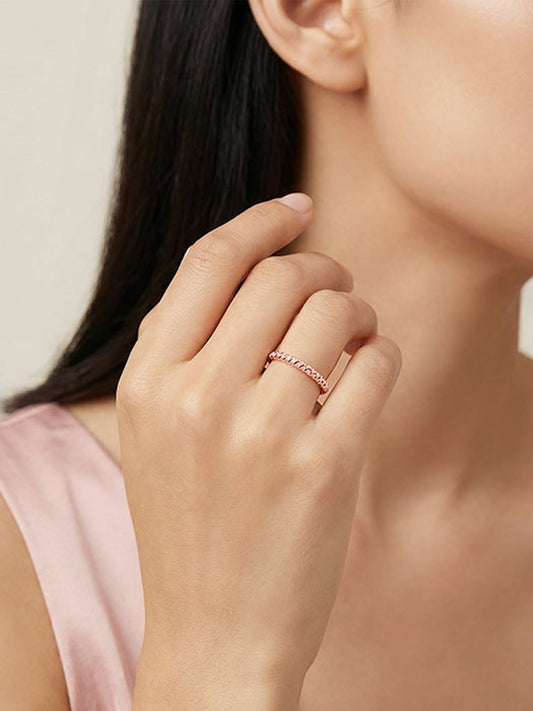 Rose Gold Dazzler Ring