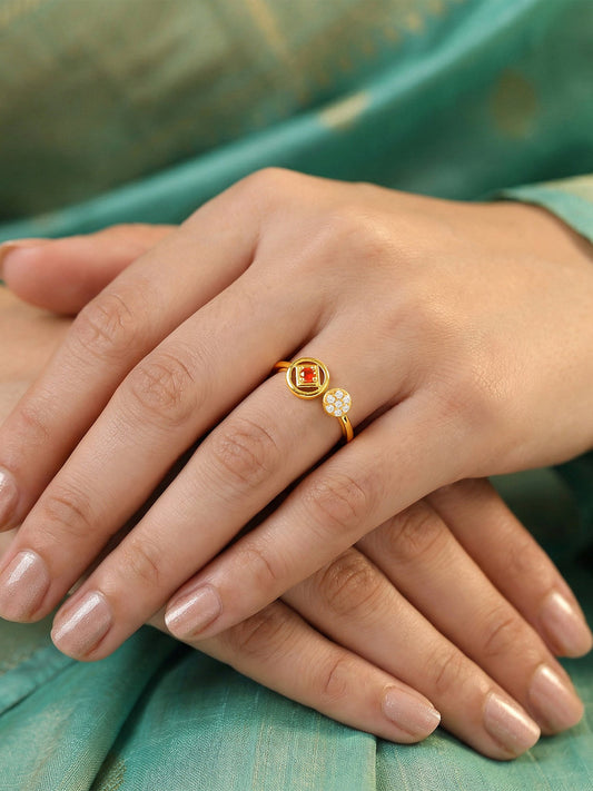 Golden Brigid Ring