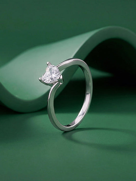 Silver Twilight Love Ring