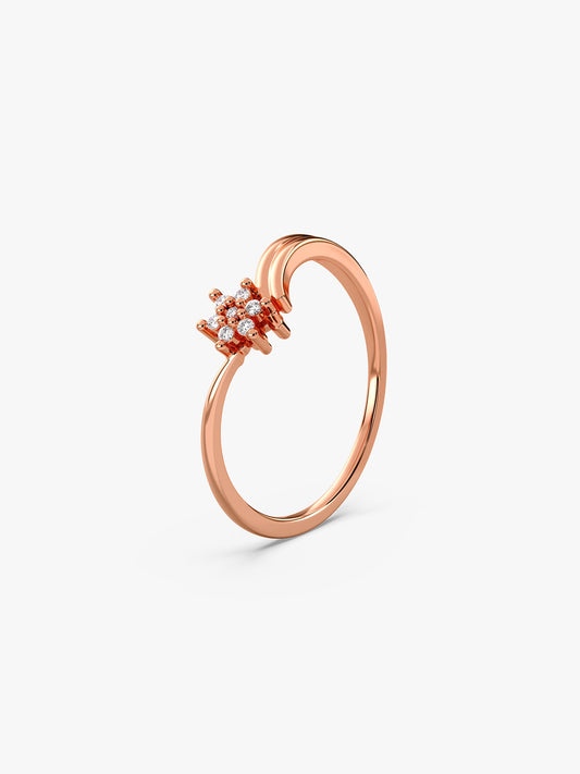 Rose Gold Flora Ring