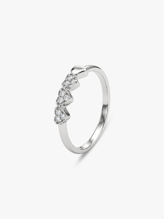 Silver Love Ring