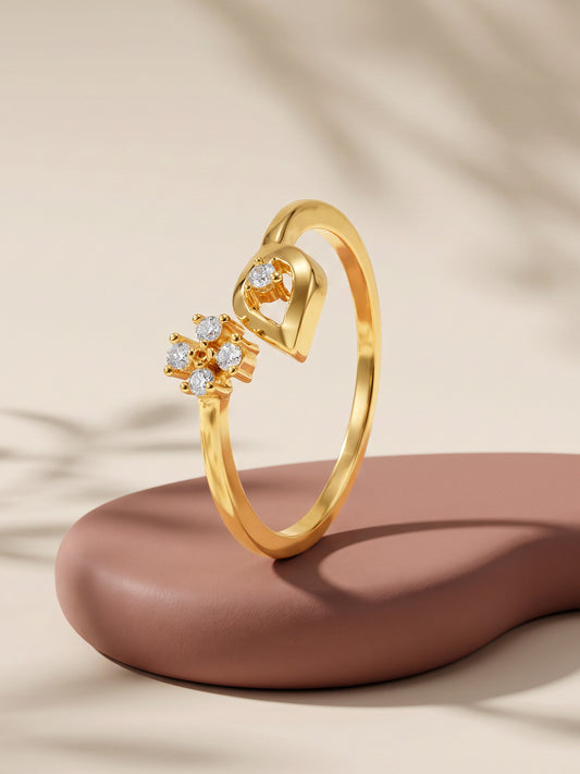 Golden Wild Muse Ring (Size 12)