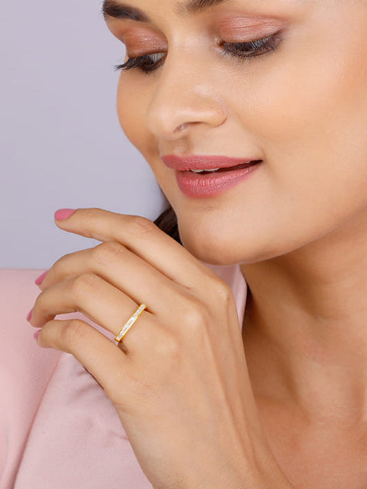 Golden Circle of Life Ring
