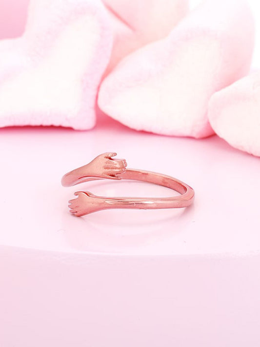 Rose Gold Hug Me More Ring