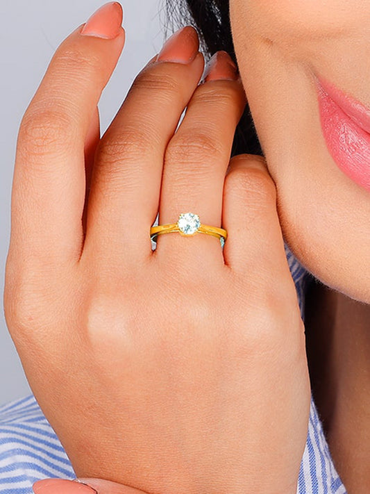 Golden Etheral Beauty Ring