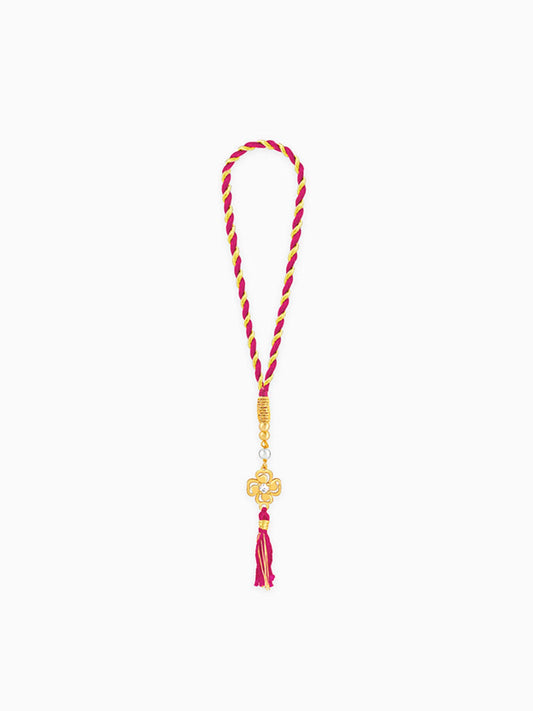 Golden Fleur Lumba Rakhi