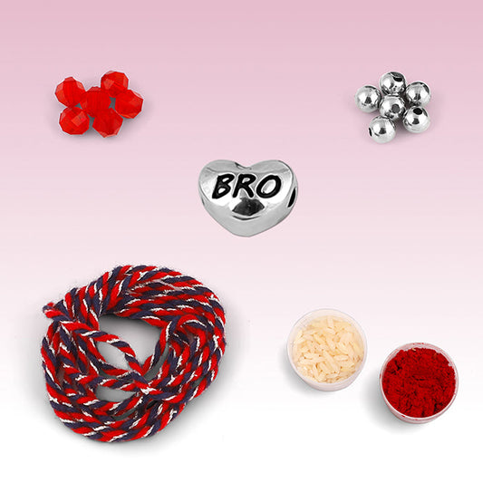 Bro Love Rakhi Bead for DIY Kit