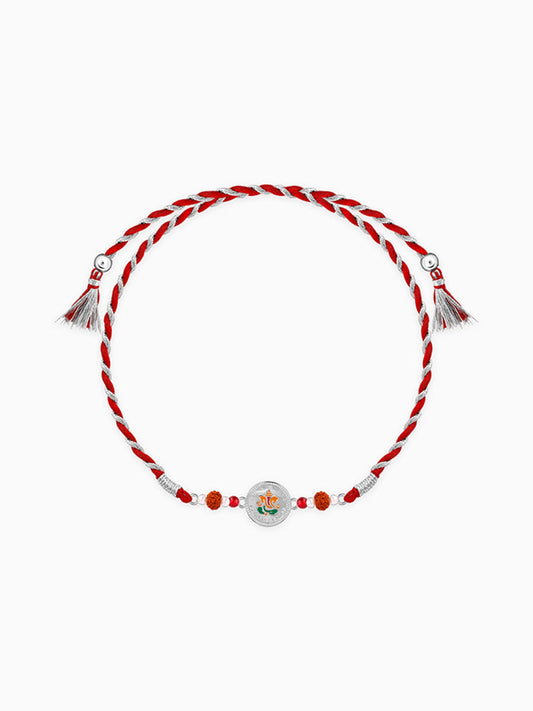 Silver Lord Ganapathi Rakhi