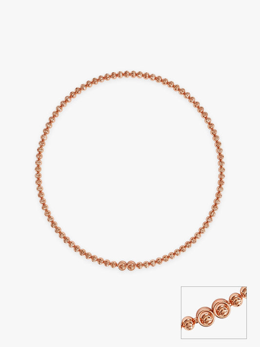 Rose Gold Madonna Anklet