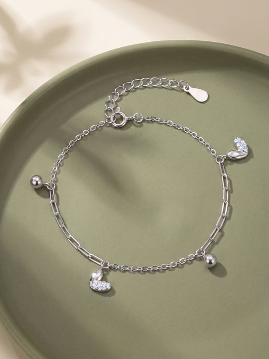 Silver Eternal Sweetheart Bracelet