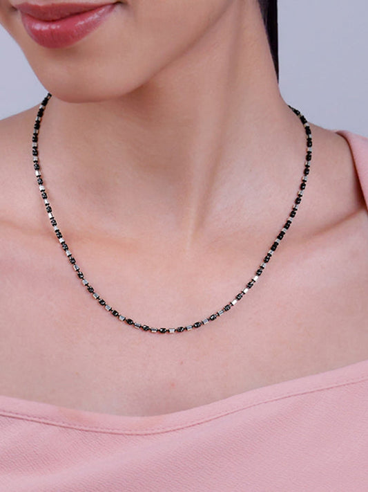 Silver Sparkling Elongated Box Chain