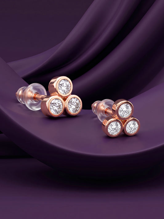 Rose Gold Must Have Studs