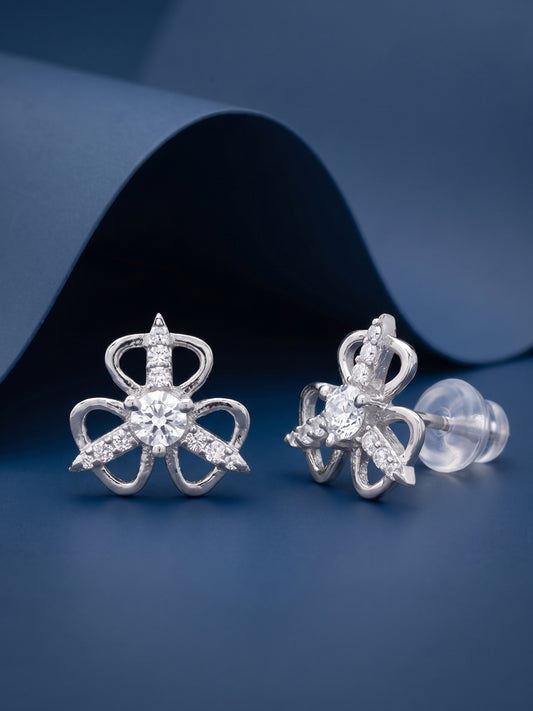 Silver Daily Sparkle Studs