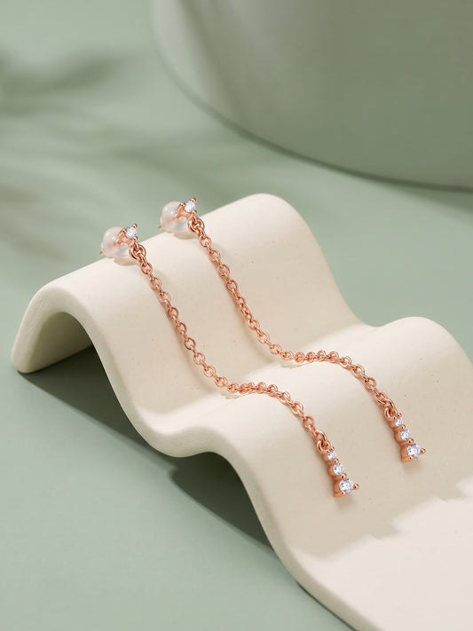 Rose Gold Celina Danglers