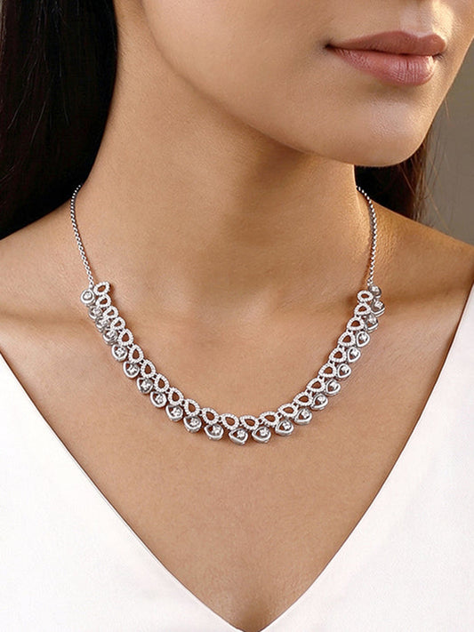 Silver Sparkline Necklace