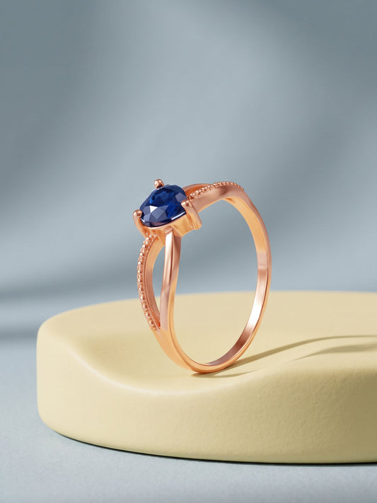 Rose Gold Amorine Ring (Size 12)