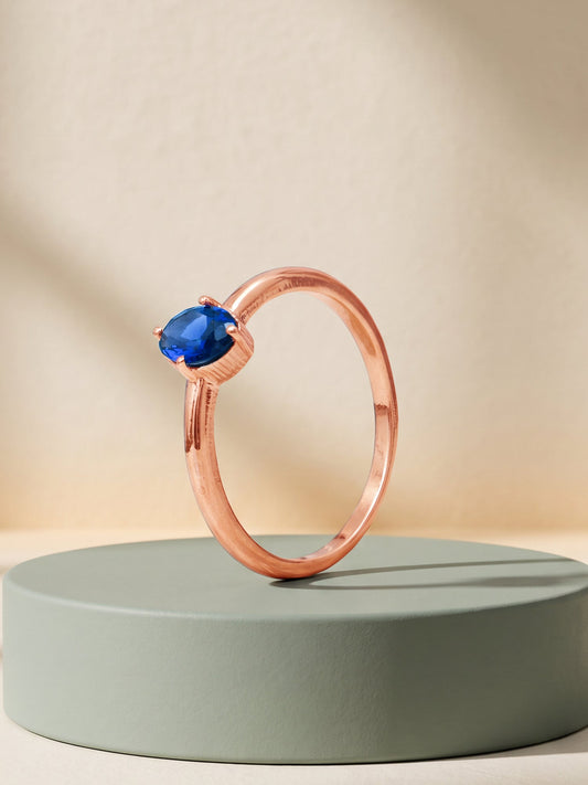 Rose Gold Nessa Ring (Size 12)