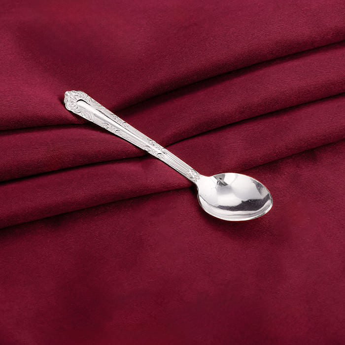 Silver Auspicious Pooja Spoon