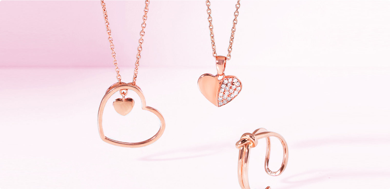 Rose Gold Plated Silver Jewellery