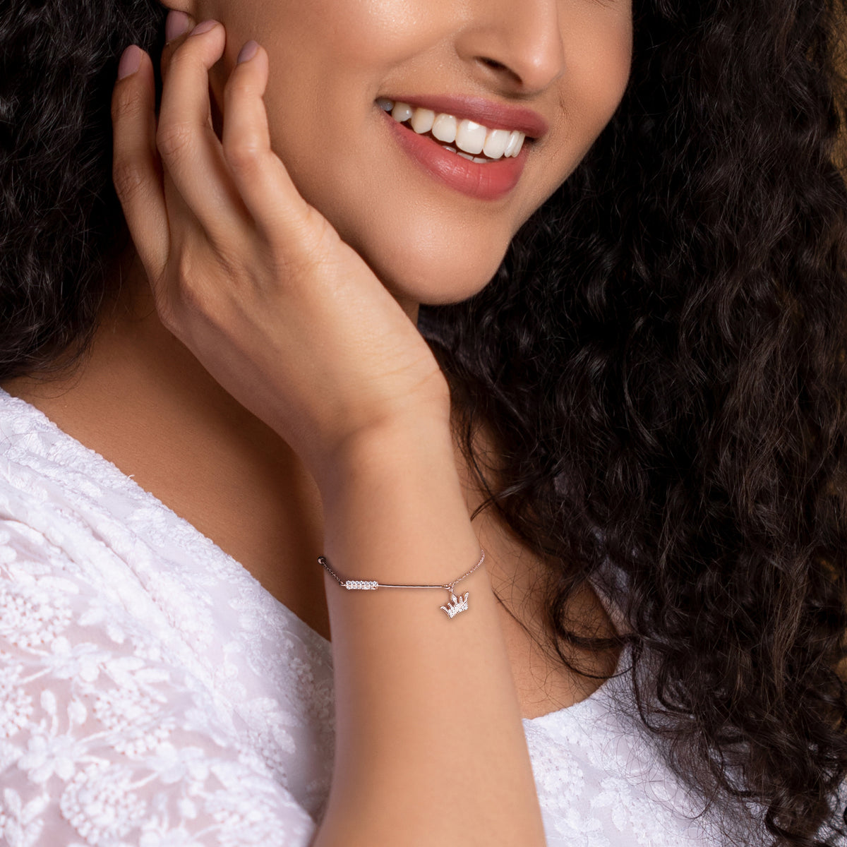 Buy/Send Anushka Sharma Rose Gold Supple Bracelet Online- FNP