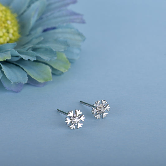 Silver Grace Me Stud Earrings