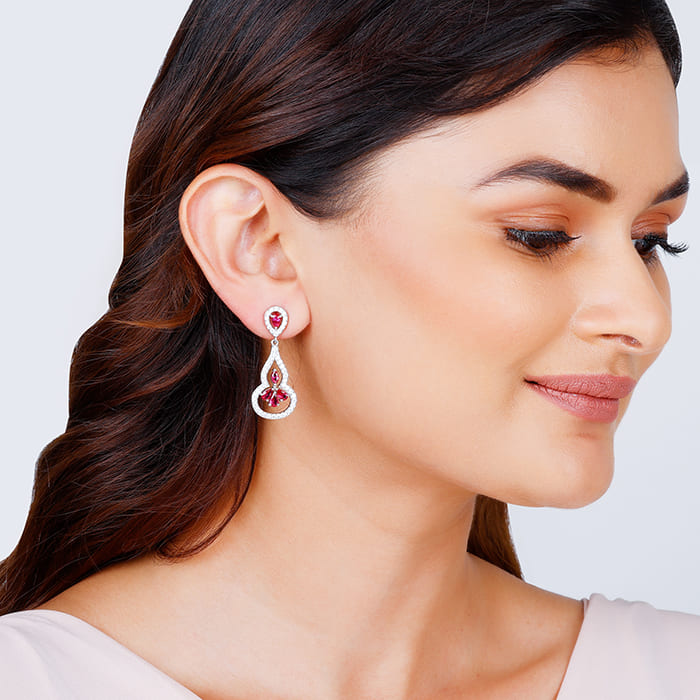 Silver Byzantine Beauty Earrings