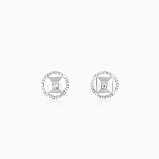 Silver Tropical Paradise Signature Earrings