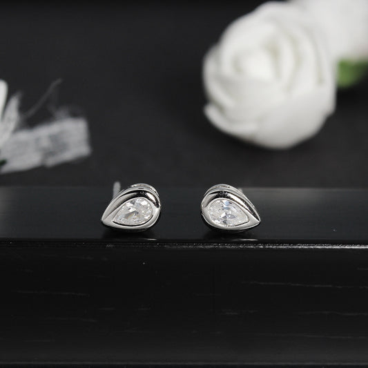 Silver Classic Drop Earring