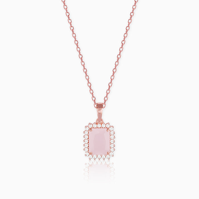 Rose Gold Fairytale Pendant With Link Chain – GIVA