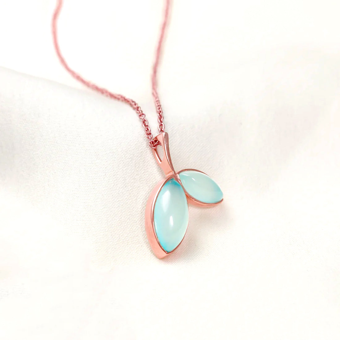 Elevate Your Classic Formal Look with Chalcedony Leaf Jewellery