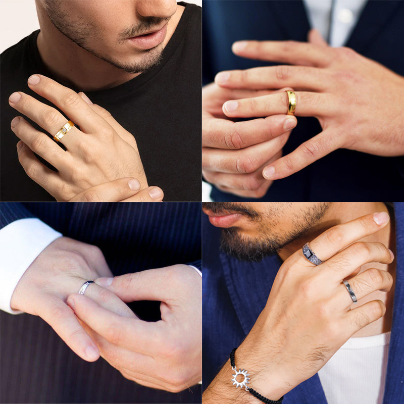 Five Rings Men Men’s Rings: From Traditional to Contemporary, What Suits You? – GIVA