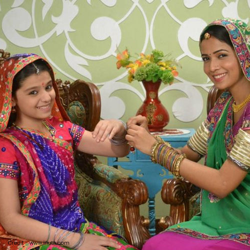 Embracing Tradition: 3 Gorgeous Lumba Rakhis for Your Dear Bhabhi – GIVA