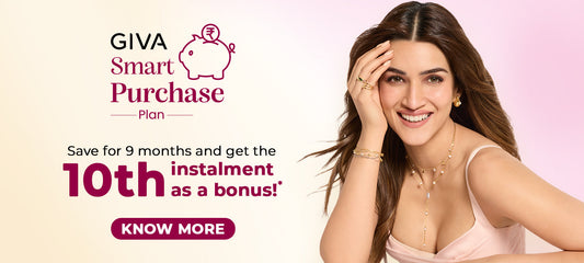 GIVA Smart Purchase Plan: Pay for 9 Months and Get the 10th Instalment Free