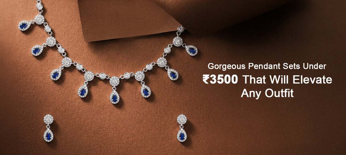 Gorgeous Pendant Sets Under INR 3500 That Will Elevate Any Outfit