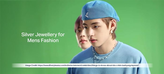 Mens Silver Jewellery Trends Inspired by BTS V