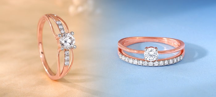 8 Fashionable Rose Gold Engagement Rings