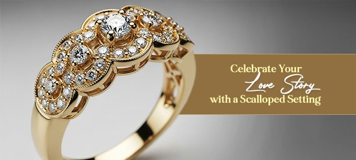 Why Does a Scalloped Setting Make the Perfect Anniversary Gift ?