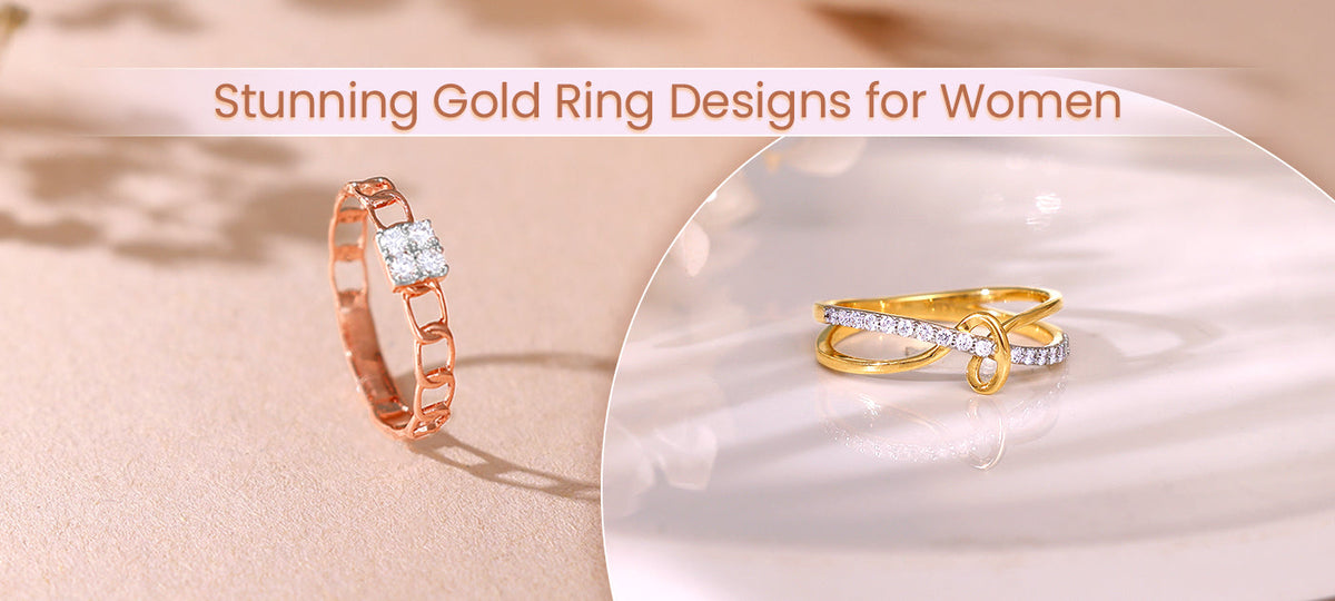 Stunning Gold Ring Designs for Women