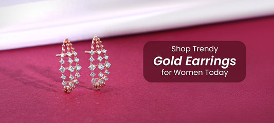 Shop Trendy Gold Earrings for Women Today