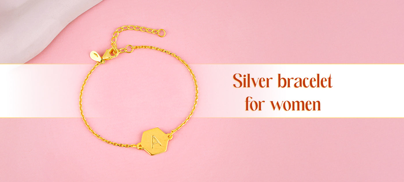 Silver bracelet for women